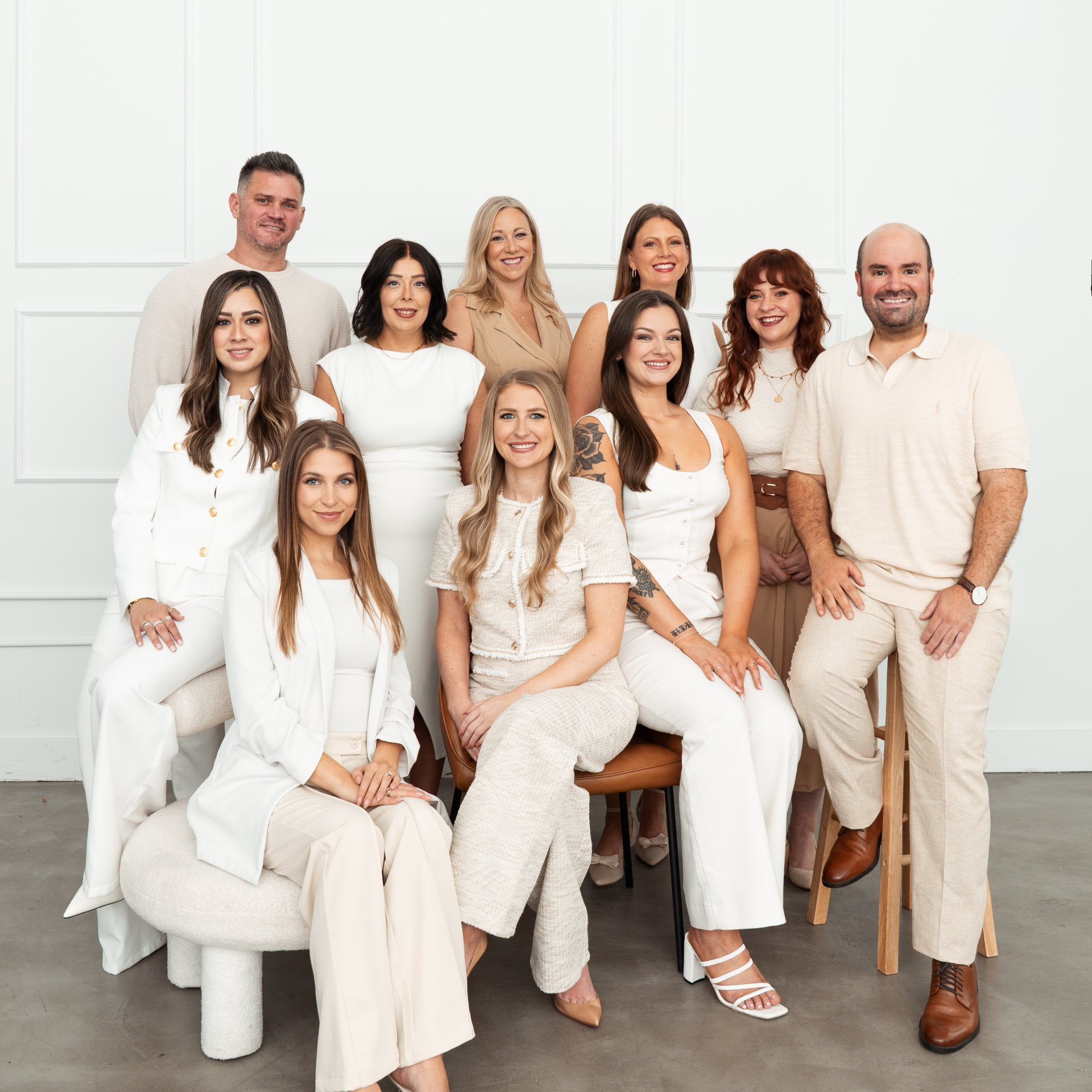 The Schroeder & Co. real estate team together